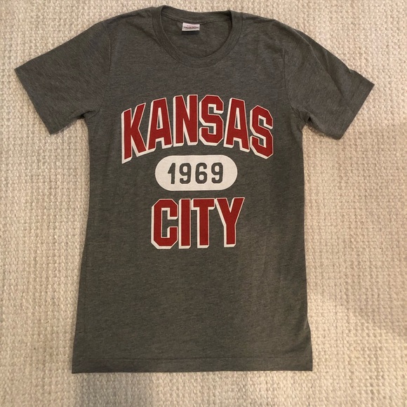 Vintage Kansas City Chiefs t-shirt by Charlie Hustle. - Picture 1 of 3